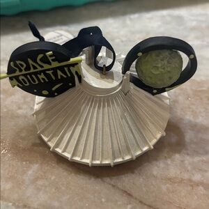 Space Mountain Souvenir Fan ornament